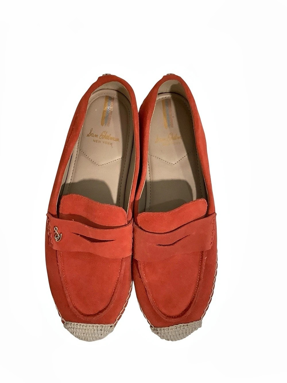 Sam Edelman Kai Espadrille Loafer Loafers Orange US 7.5M